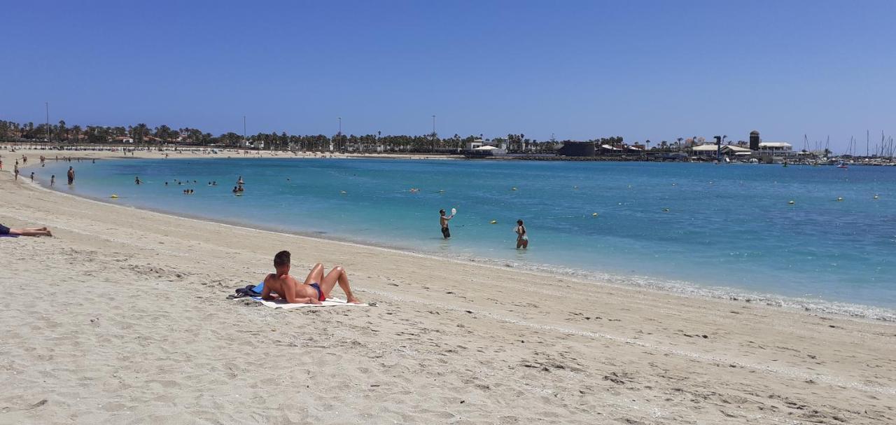 Apartamento Costa De Antigua Cerca De Caleta De Fuste Bagian luar foto